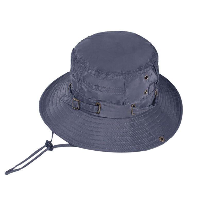 Outdoor Protection Summer Boonie For Men And Women Foldable Bucket Hat For Hiking Sun Hat, Waterproof Fishing Sun Hat