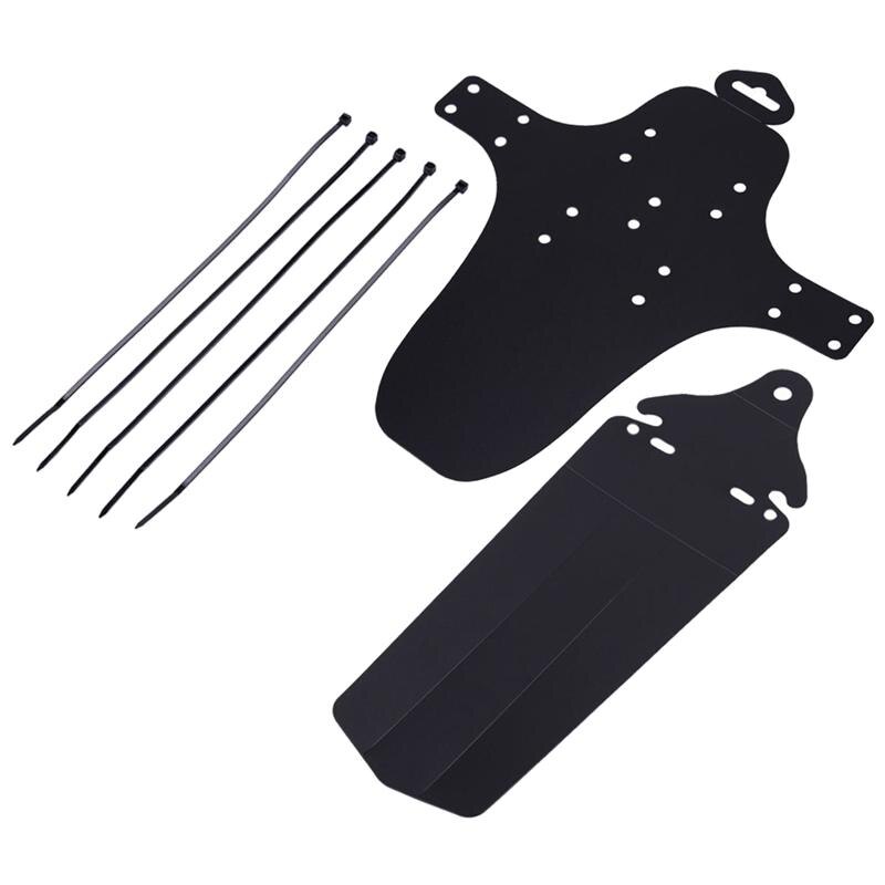 Adjustable Mountain Bike Mud Guard Front and Rear Compatible Plastic Mud Guard