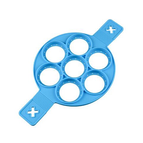 Nonstick Pancake Maker 4 Grids Siliconen Keuken Pancake Mold Ei Koken Tool Gebakken Ei Ring Maker