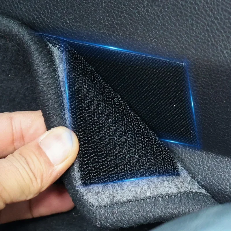 Zelfklevende bevestigingstape Extra sterke tapijtbevestigingssticker Dubbelzijdige klittenband Automatische plakband Troosterbevestiging