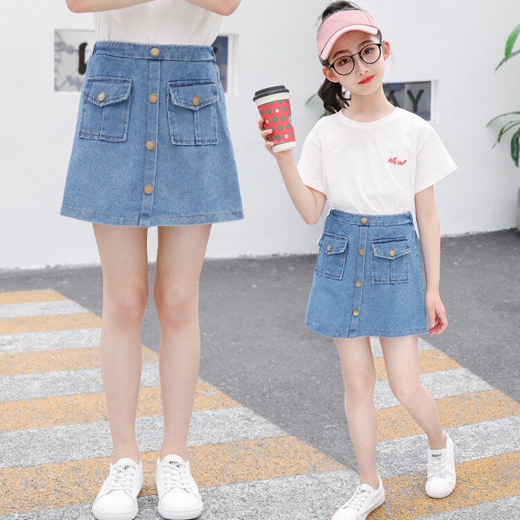 Jupes En Jean Rose Pour Fille - Tailles 3T,4T,5T, WonderKids, Neuves Avec étiquettes