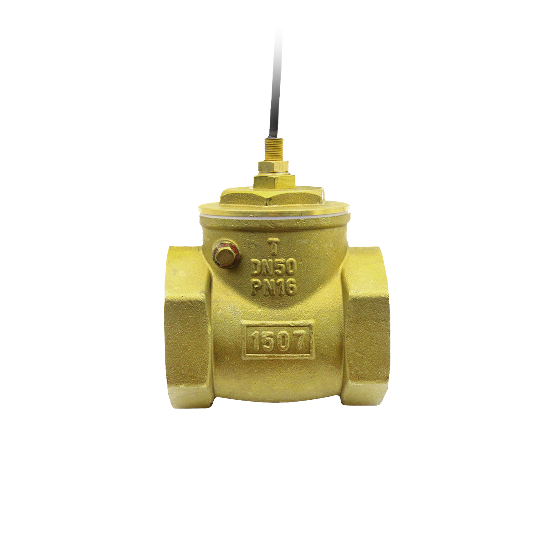 DN50 Baffle Copper Brass Water Level Float Switch Solenoid Valve Reed Switch Flow Sensor Flow Switch SEN-DB50