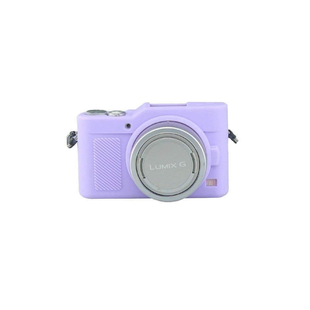 Silicone Armor Skin Camera Case Body Cover Protector for Panasonic Lumix GF9 GF10 GF90 GX800 GX850 GX900 GX950 Camera