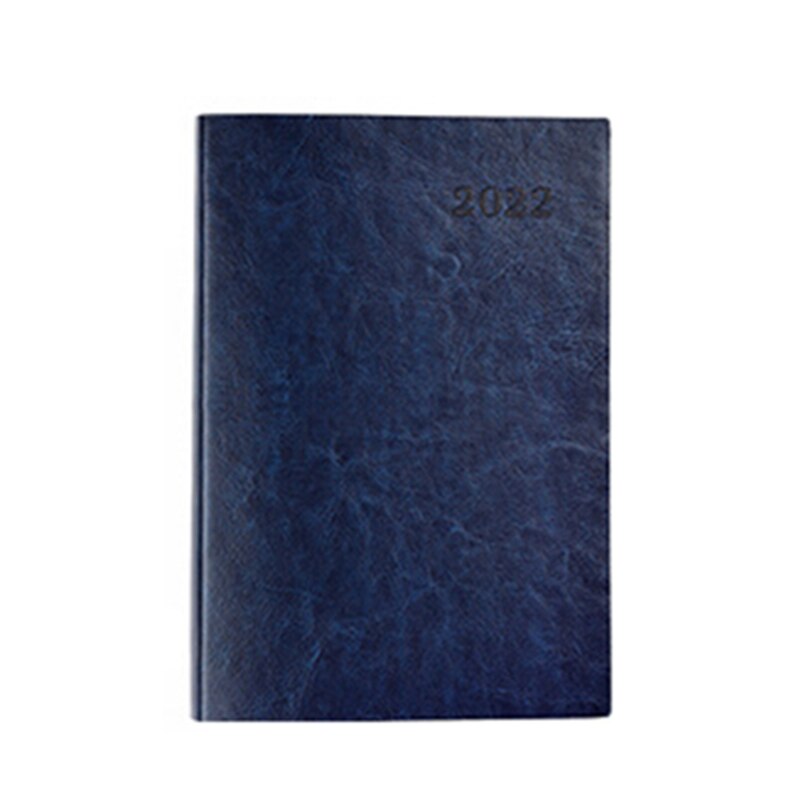 2022 Dagelijkse Planner Notebook Gevoerd Hard Cover 176 Lakens Medium 5.71 &#39;&#39;X 8.27&#39;&#39; Briefpapier Voor Office Home School business: blue
