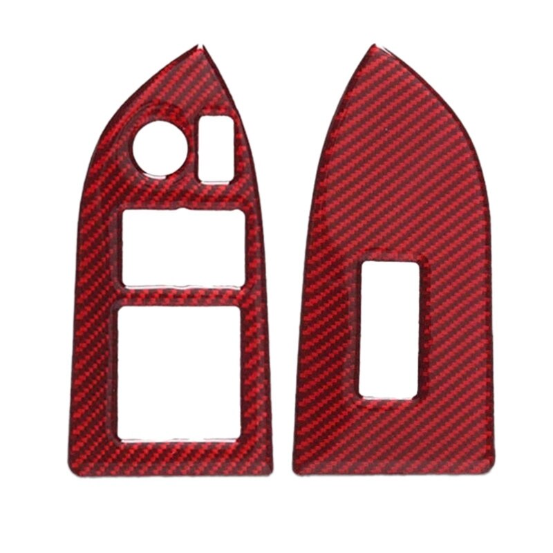 Carbon Fiber Small Panel Trim Stickers Window Lifter Control Outdoor Parts Car Accessories for Subaru BRZ 86 13-17 RHD: Default Title