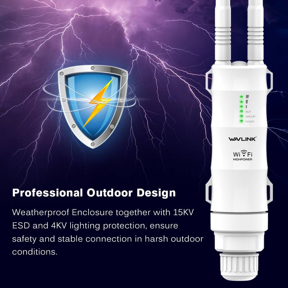 Wavlink 3 in 1 WN570HN2 N300 Wireless Repeater POA Sub-European regulations Wireless Relay Repeater