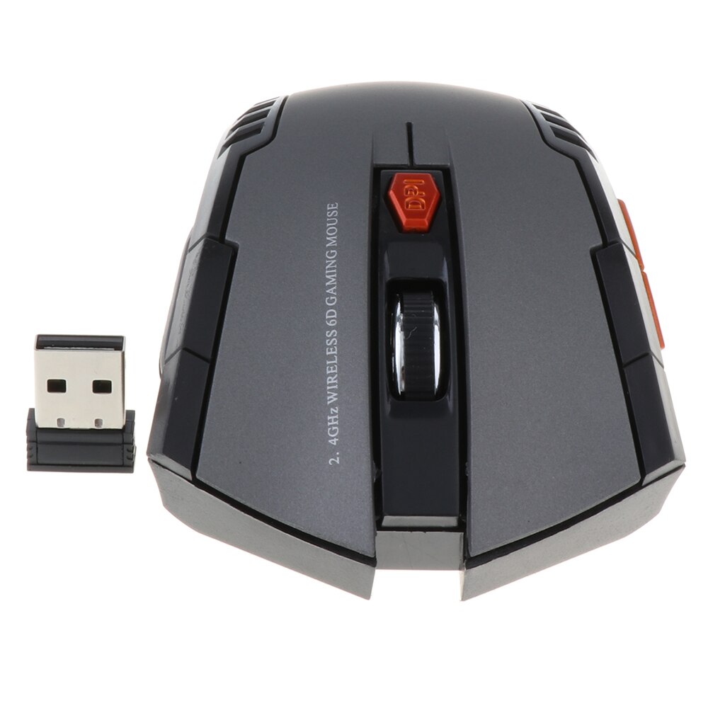 Muizen Computer Spel 2.4 Ghz Usb Draadloze Muis Voor Laptop Computer Op... – Grandado