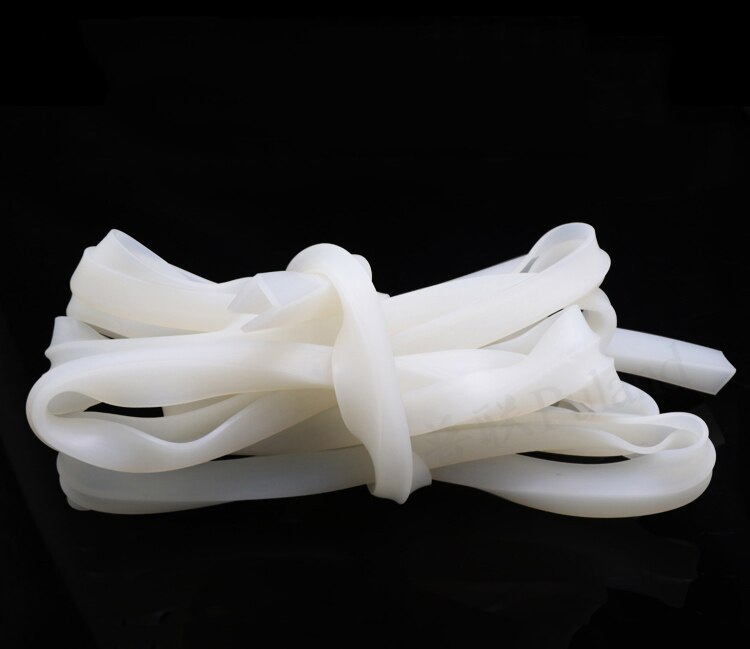 Solid Silicone Rubber Sealing Strip White Silicone U Shape High Temperature Resistant Non-slip and Waterproof