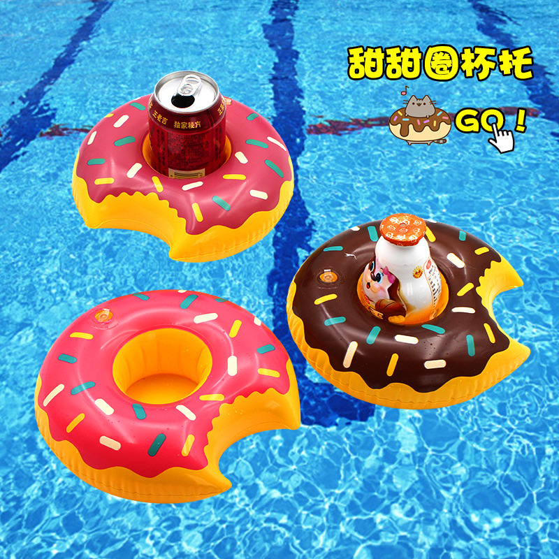 Starmax – porte-gobelet gonflable en forme de crabe, porte-boisson, flotteur de piscine, refroidisseur de bière, jouet de piscine, sous-verres flottants