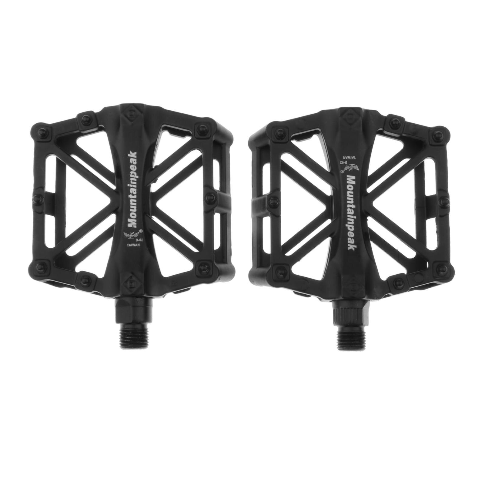 Non-Slip Mountain Bike Pedals,Ultra Strong Wide Flat Platform 9/16" Sealed Bearings for Road BMX MTB Bike