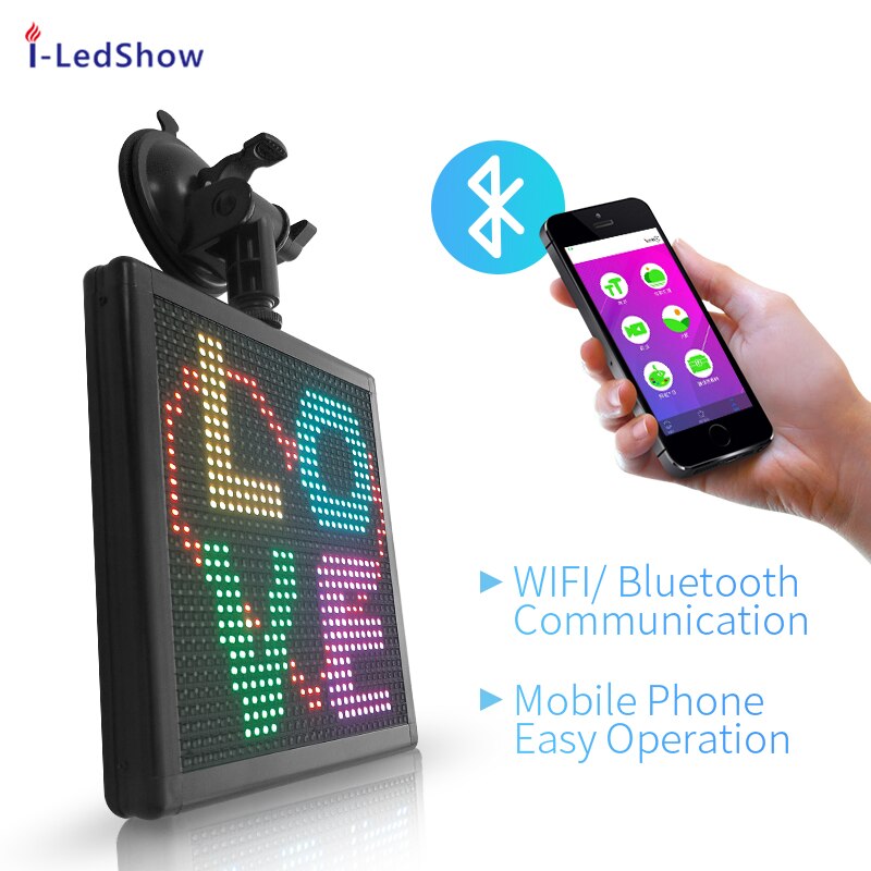 P4-32x32RGB Animazione Emozione Immagine Testo Scorrevole auto Bluetooth Schermo A portato Schermo a portato segno