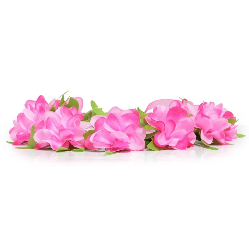 Muababy Meisjes Moana Guirlande Prinses Partij Accessoire Kids Bohemen Bloem Krans Voor Bruiloft Festival Strand Hoofdband Met Lint