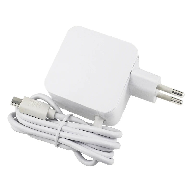Officiële Raspberry Pi 5 27W USB-C Voeding 5.1V 5a USB-C Pd Opladen Eu Us Uk Stekker Adapter Voor Raspberry Pi 5