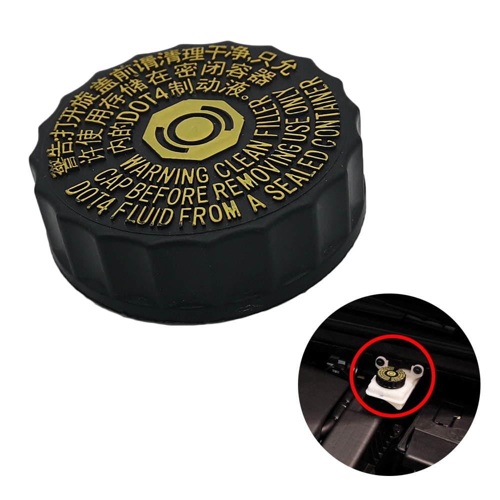 Tapa de depósito de líquido de frenos de coche, tapa de depósito para Peugeot 206, 207, 307, 308, 408, 508, Citroen C2, C5, 1613328880