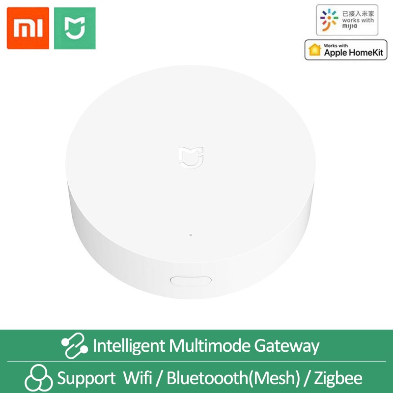 Xiaomi Mijia Multi-Mode Gateway 3 ZigBee Alarm System smart-home WIFI Bluetooth Mesh Hub Voice Remote Control Night Light Bell