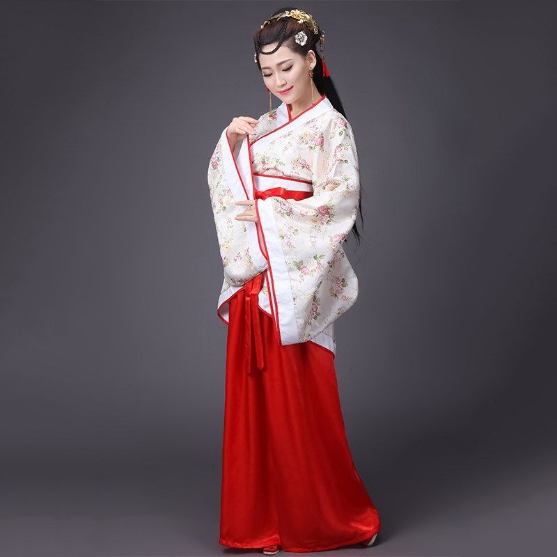 Damen Traditionelles Chinesisches Hanfu Kostüm - Tang Anzug Performance Cosplay Kleid