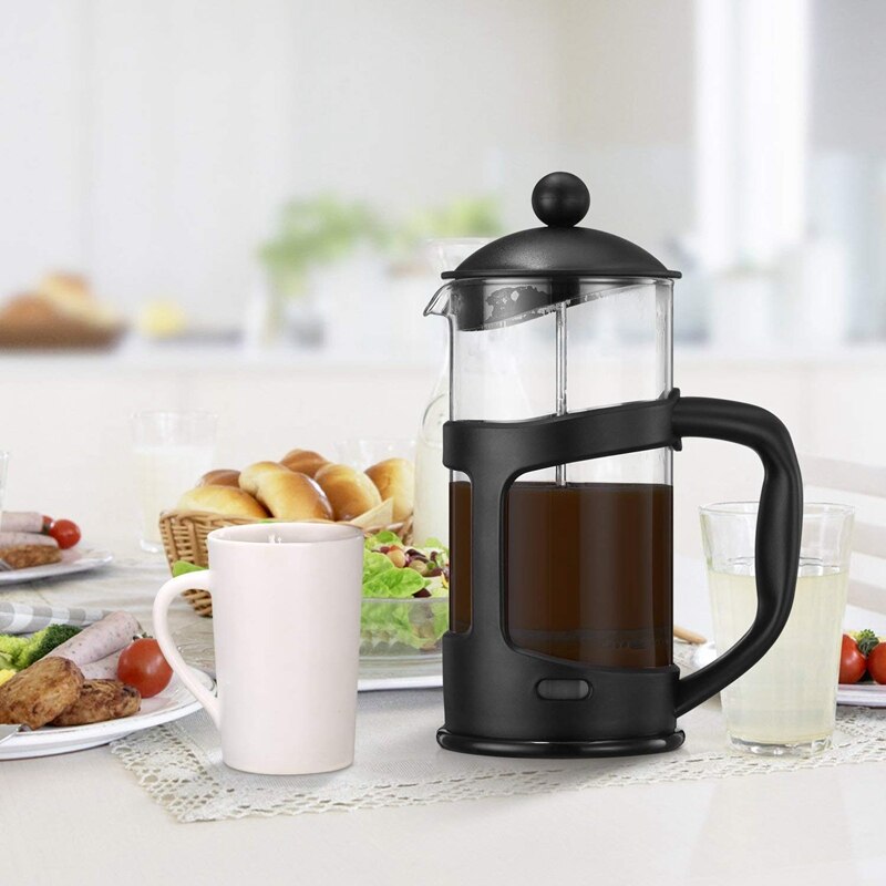 French Coffee Maker Small French Press Perfect for Morning Coffee Maximum Flavor Coffee Brewer With Superior Filtration