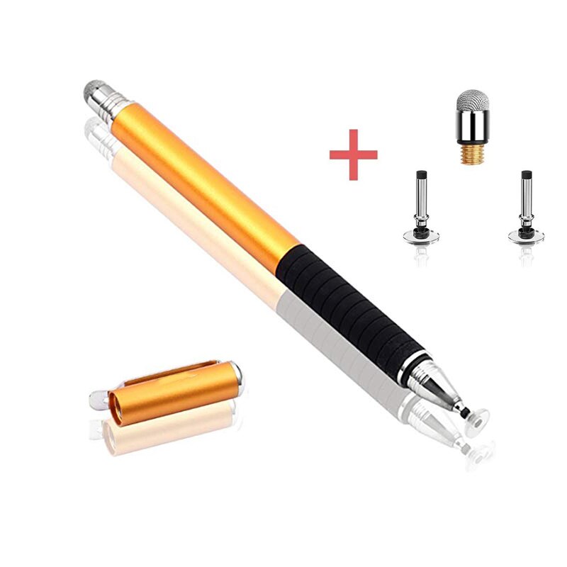 Disc Stylus Touch Screen Capacitieve Pen Voor Iphone /Ipad/Android Smartphones Hoge Precisie Multi-Functie pen: Clear