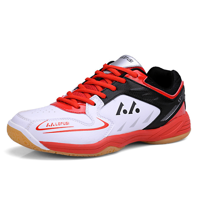 Badminton Schoenen Voor Mannen Lederen Mens Badminton Sport Sneakers Big Size 11 Indoor Hof Schoenen Badminton Training Schoenen