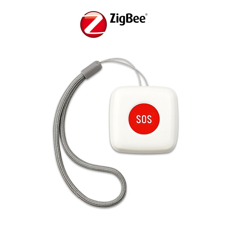 Tuya zigbee trådløs fjernbetjening sos knap alarm alarm nødhjælp alarm ældre og børn arbejder med zigbee gateway: Sos