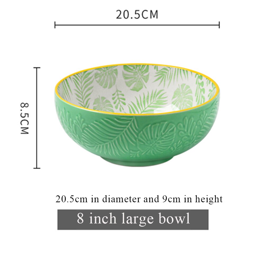 Tigela de cerâmica criativa coreana, conjunto com ... – Grandado, image size:1001x1001