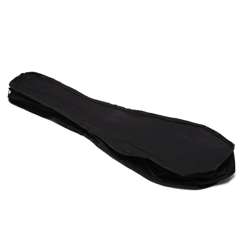 Tragbare dauerhaft 21 Zoll Schwarz Ukulele Tasche Weiche fallen Mono Tasche Einzelnen Schulter Rucksack Gepolsterte Musical Instrument