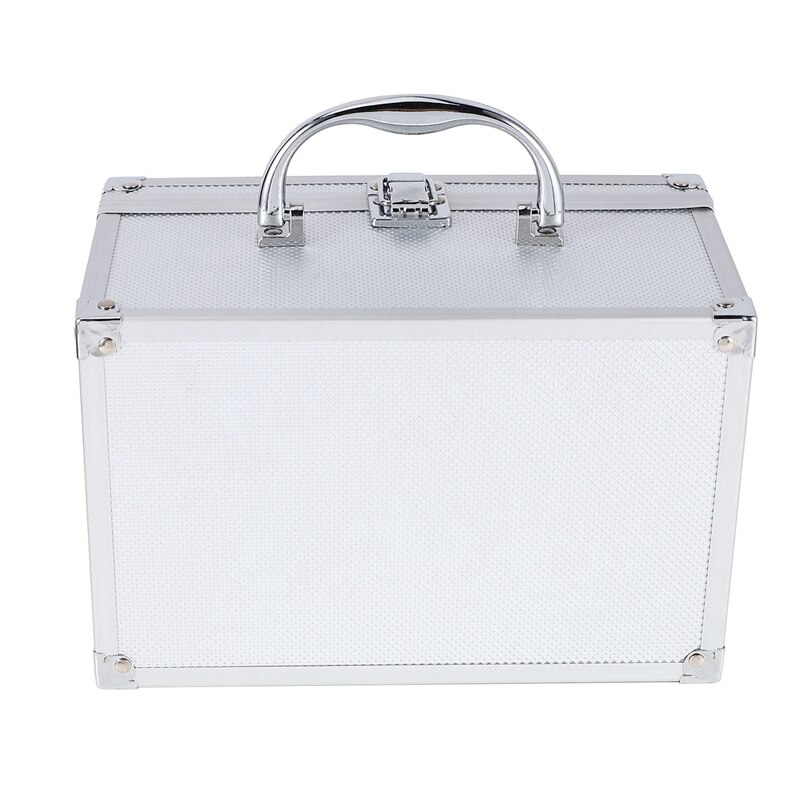 Aluminium Gereedschapskist Draagbare Veiligheid Apparatuur Instrument Case Display Case Koffer Hardware Tool Case 230X150x125mm