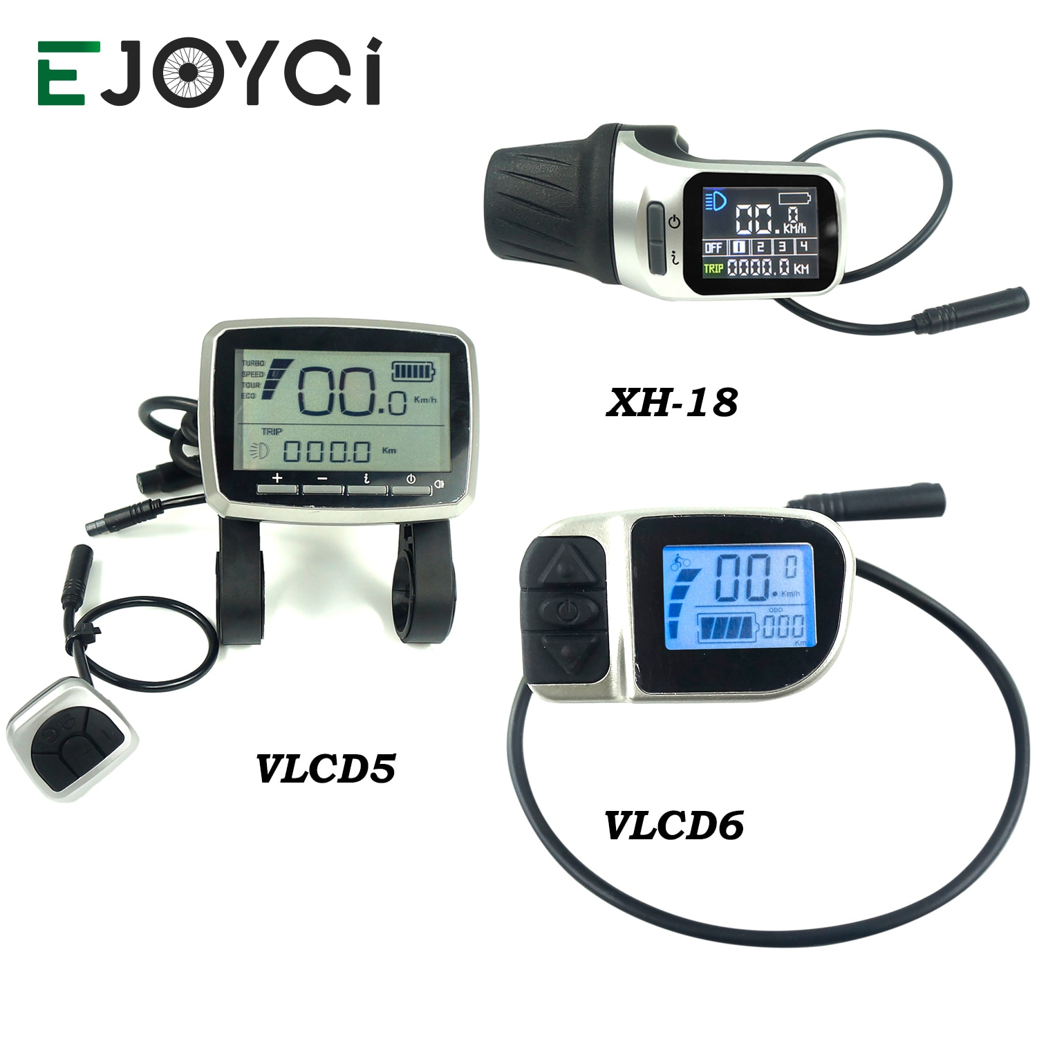 Écran LCD de l'opérateur TSDZ2 VLCD5 VLCD6 XH18 VLCD5, accessoires de vélo électrique TONGSHENG Mid Drive Motor Part
