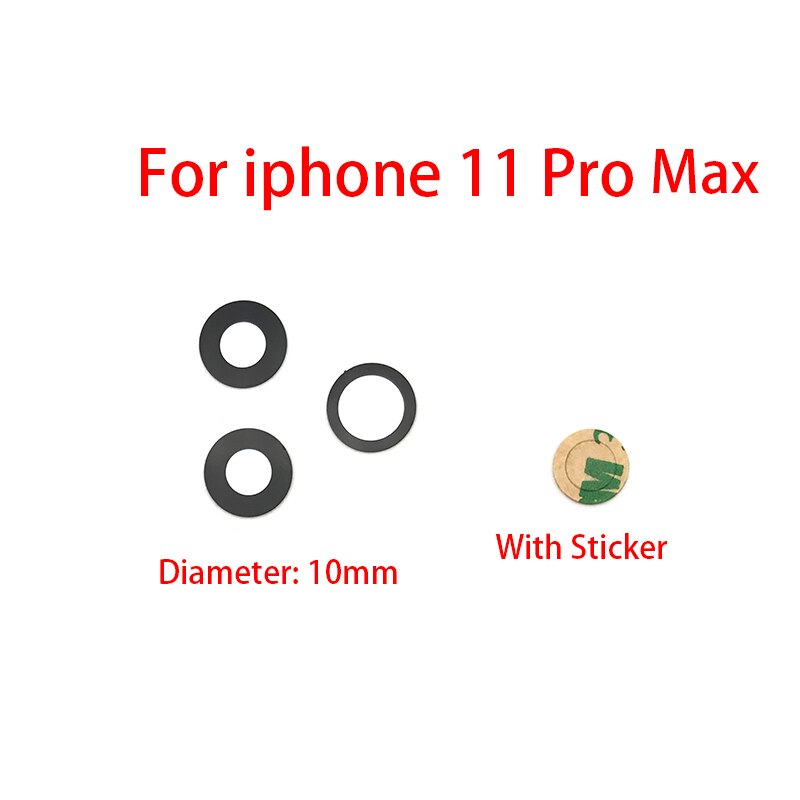 Voor Iphone 13 Back Rear Camera Glas Lens Vervanging Met Lijm Lijm En Reparatie Tool Voor Iphone 11 12 13 pro Max Glas Lens: For Iphone 11Pro Max