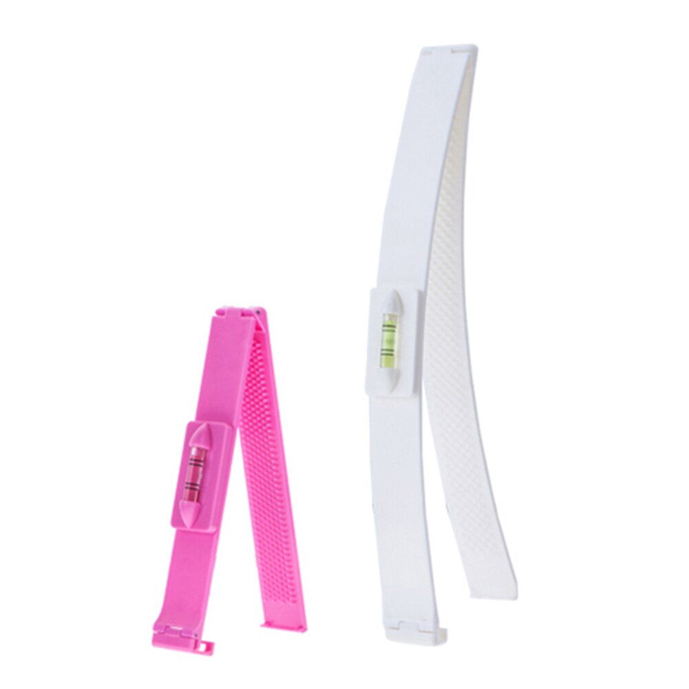DIY Frauen Randbereich schneiden-Werkzeug Haar Trimmer Haushalt Haarschneidemaschine Kamm Führer Für Haar Knall Ebene Herrscher Haar Zubehör: 2Stck
