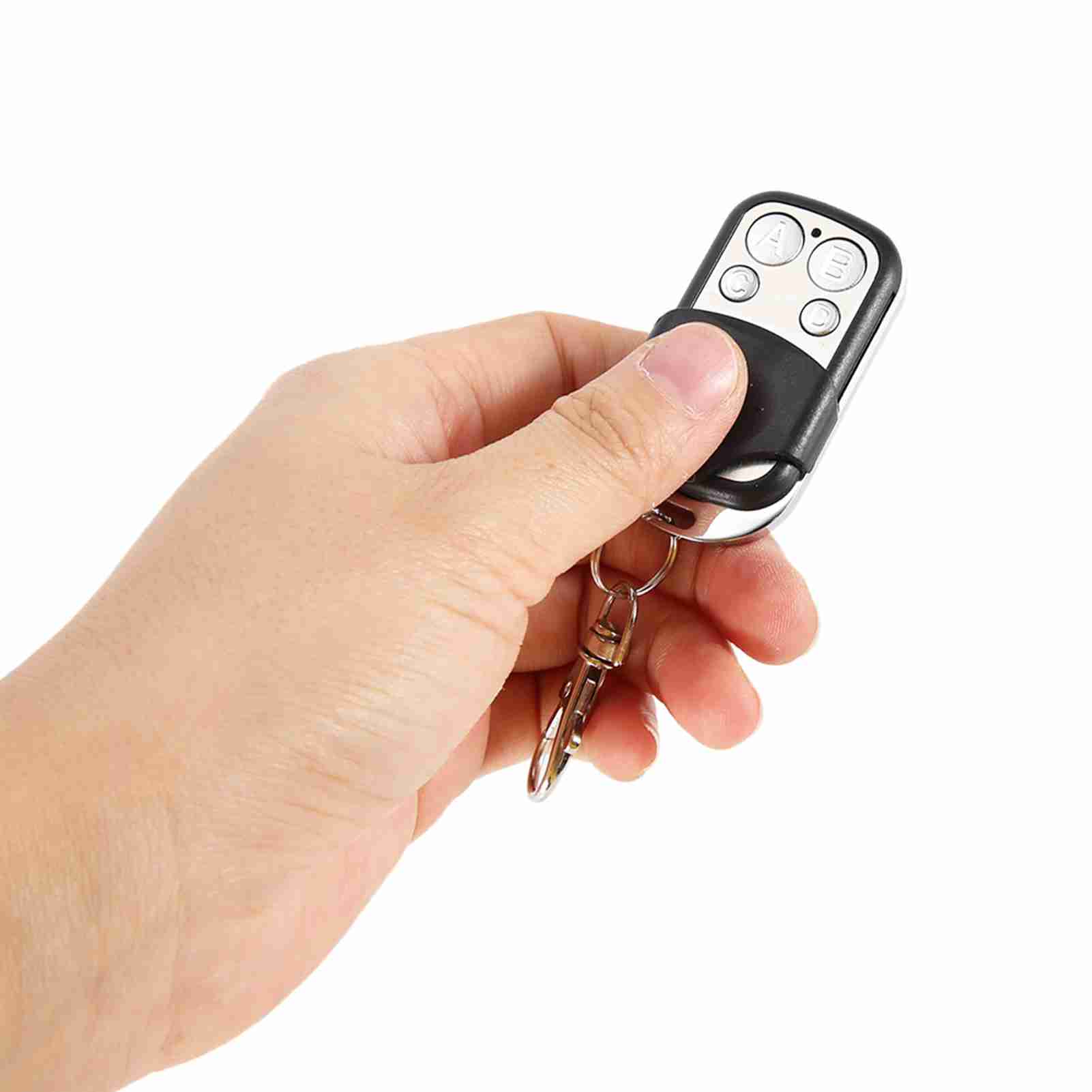 4pcs Universal Cloning Wireless Remote Control Key Fob For Car Door Garage Gate 433.92mhz