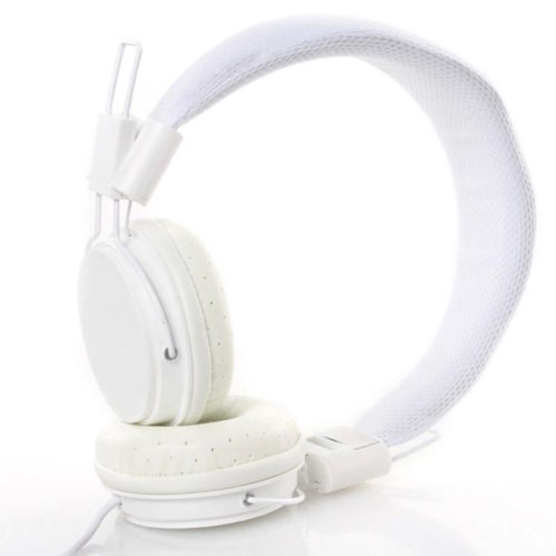 Ostart Foldable Kids Wired Headband Adjustable Earphone Headphones with Mic Stereo Bass gaming Music Calling Phone Call