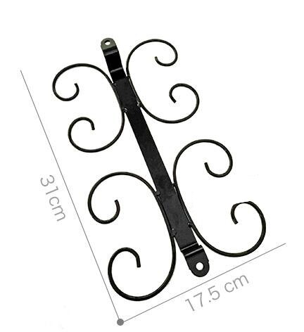 4 - 12 Wine glass rack Hanging Under Cabinet wine cup holder Stemware storage rack display shelf Organizer bar accessoires: black              M