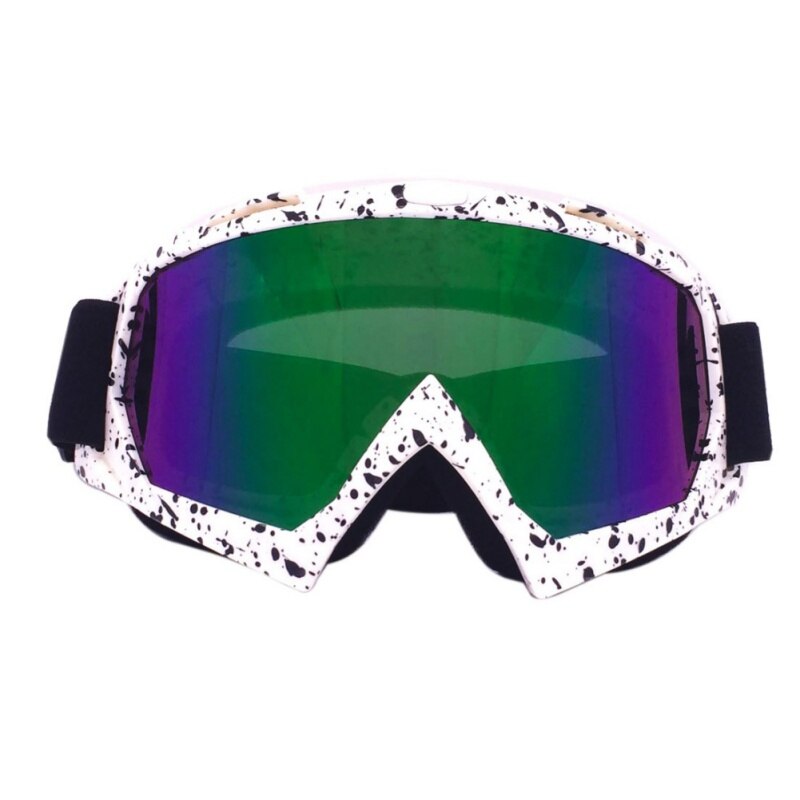 Unisex skibril snowboardmasker winter sneeuwscooter motorcross zonnebril winddicht uv-bescherming wintersportbril