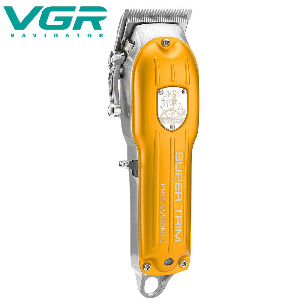 Vgr Haar Trimmer V-117 Oplaadbare Tondeuse Oilhead Tondeuse Carving Push Wit 10W Krachtige Kapsel Machine