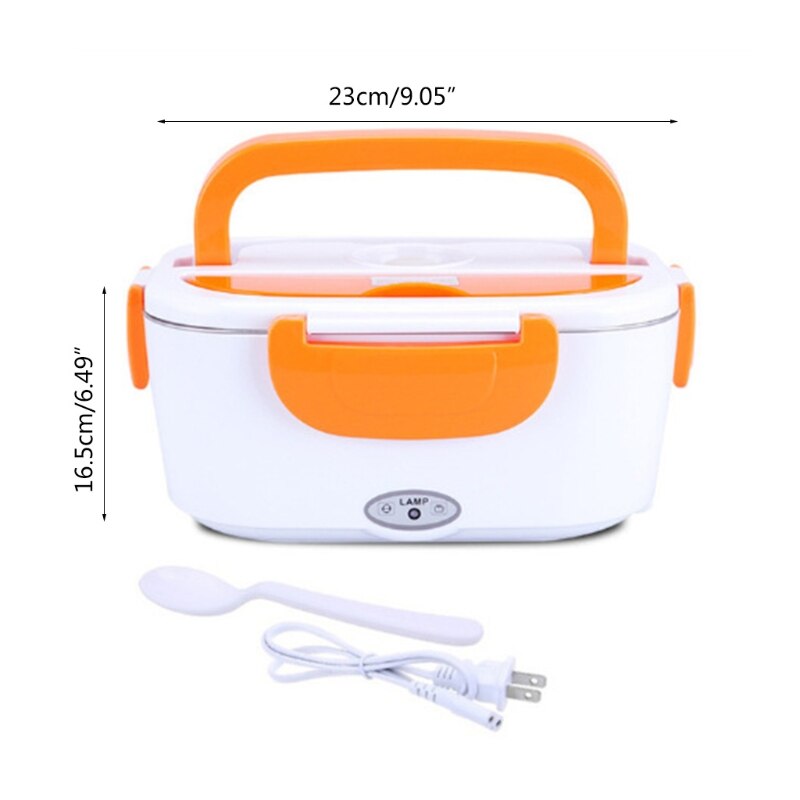 Boîte à déjeuner chauffante électrique Portable 12/110/220V, boîtes à Bento pour voiture, nourriture riz