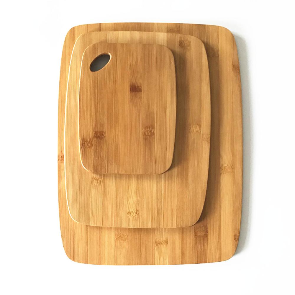 3-Piece Bamboo Cutting Board Set