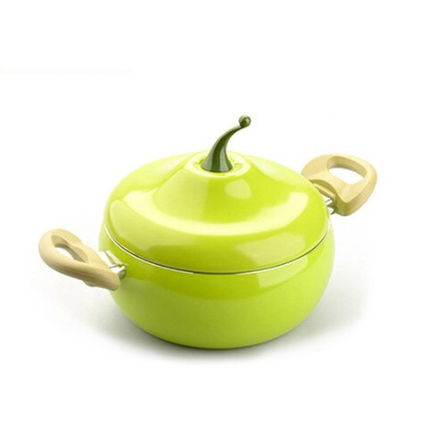 Ceramic pan, baking pan, electromagnetic stove, gas, aluminum cooker, , fruit pan, color pot pots and pans CY50916: Pear C