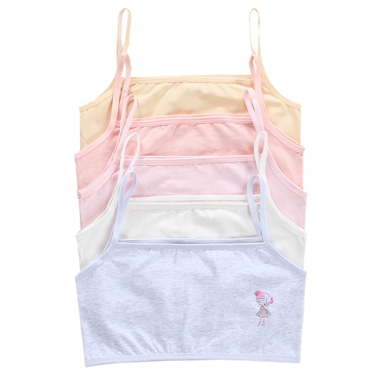 Bawełniane szelki biustonosze bielizna małe piersi młoda dziewczyna odzież topy dla dzieci bielizna od 8 robić 14 lat