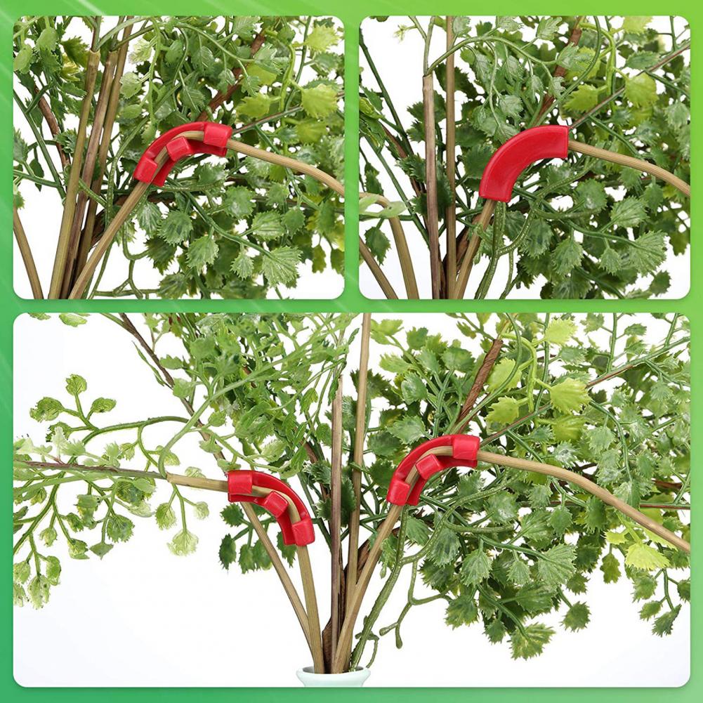 15Pcs Great Plant Bending Clip Simple Operation Effort Saving Portable Low-Stress Training Plant Bender
