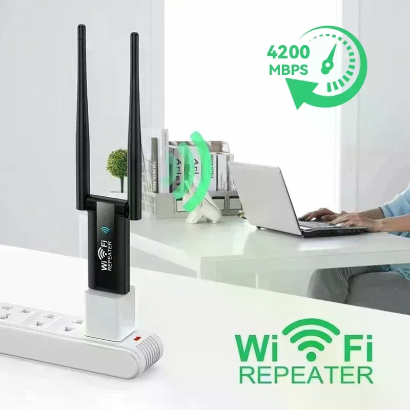 USB Wifi Repeater 300M Wi-Fi Signal Booster 2.4G Wireless Extender Wi Fi Adapter For Desktop PC Laptop Signal Amplifier Repeater