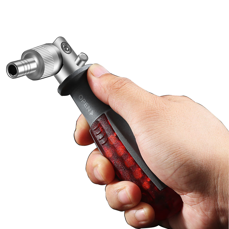 10-inch Ratchet Adjustable Wrench 5-in-1 Torque Wrench Can Rotate and Fold 180 Degrees Pipe Telescopic Wrench Repair Tool: ratchet screwdriverR