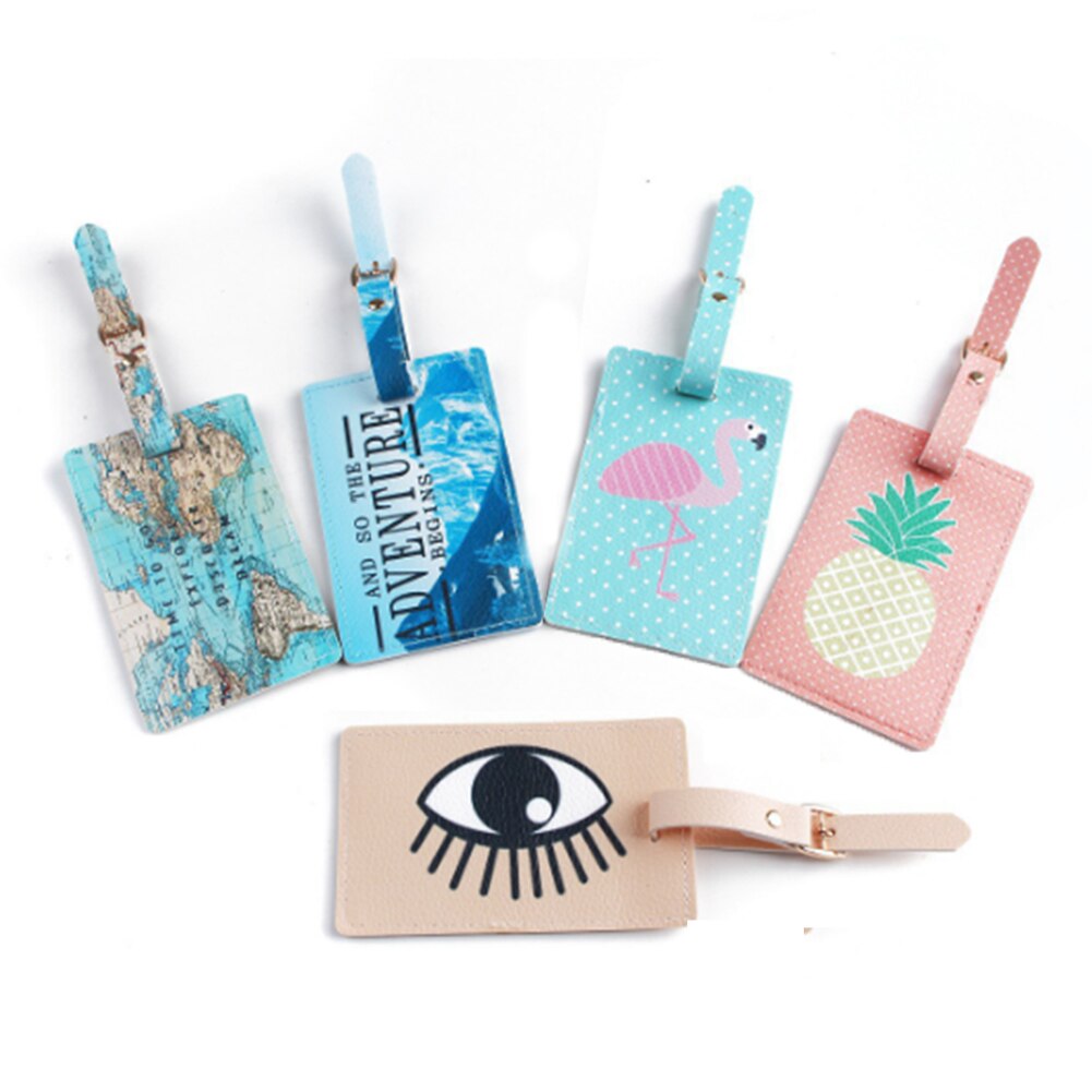 Travel Accessories Passport Holder PU Leather Cute Cartoon Travel Passport Cover Case Card ID Holders