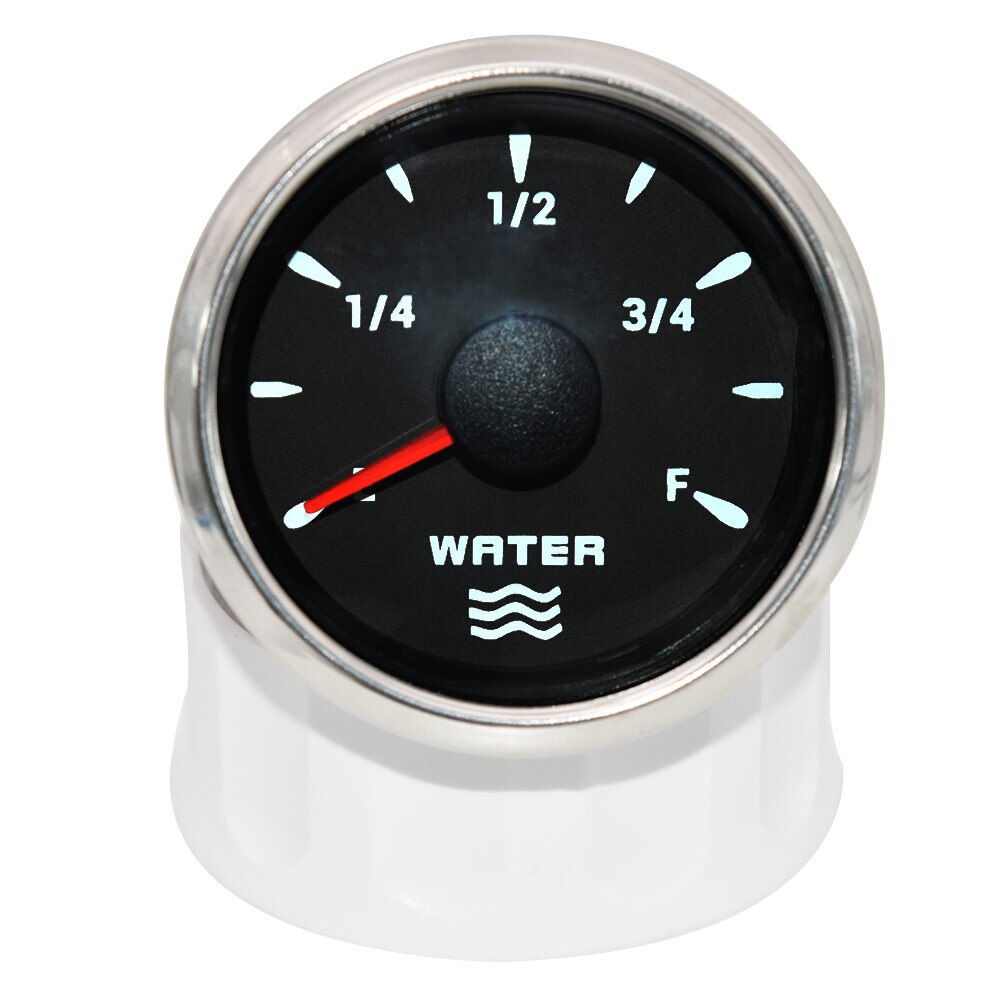 AD 240-33 ohm Tank Water Level Indicator with 7 Color LED Digital Level Gauge for Marine Boat Oil Tank Fuel Level Sensor 12V/24V: Water Level Gauge BS