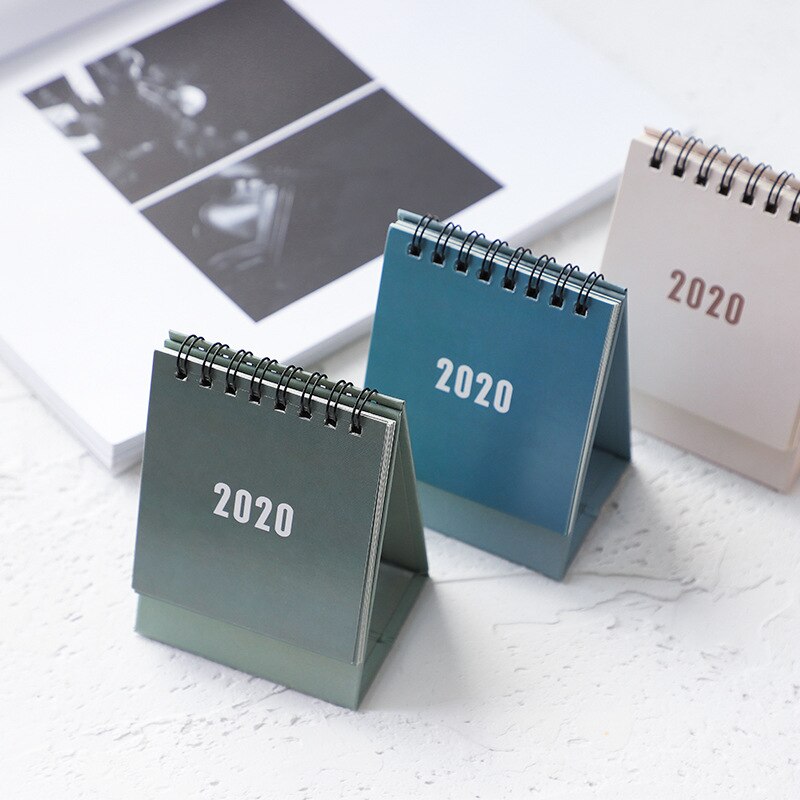 Desktop Mini Calendar DIY Weekly Plan Schedules Office Desk Decoration Paper Stationery For Office Worker office supply