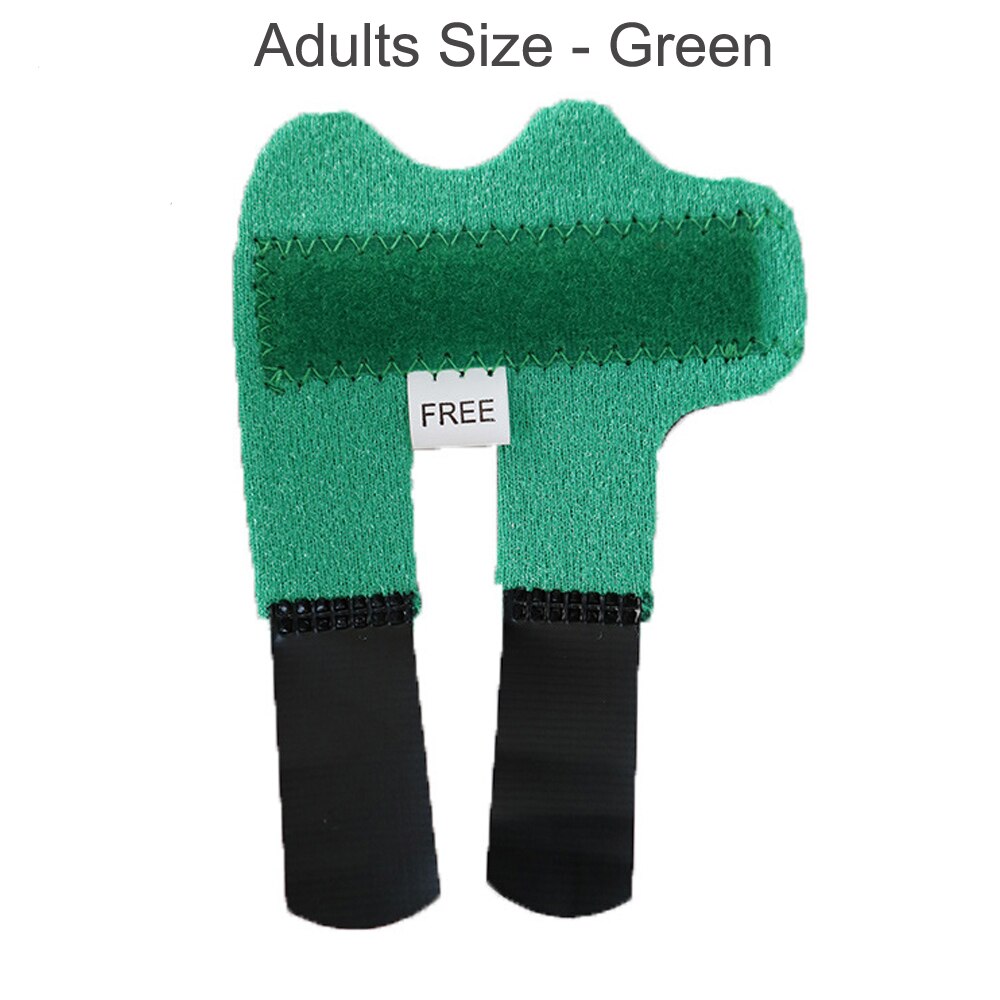 Trigger Finger Splint Supports Brace for Middle Ring Index Thumb Pinky Breaks Fractures Hands for Arthritis Pain Sport Injuries: Adults - Green