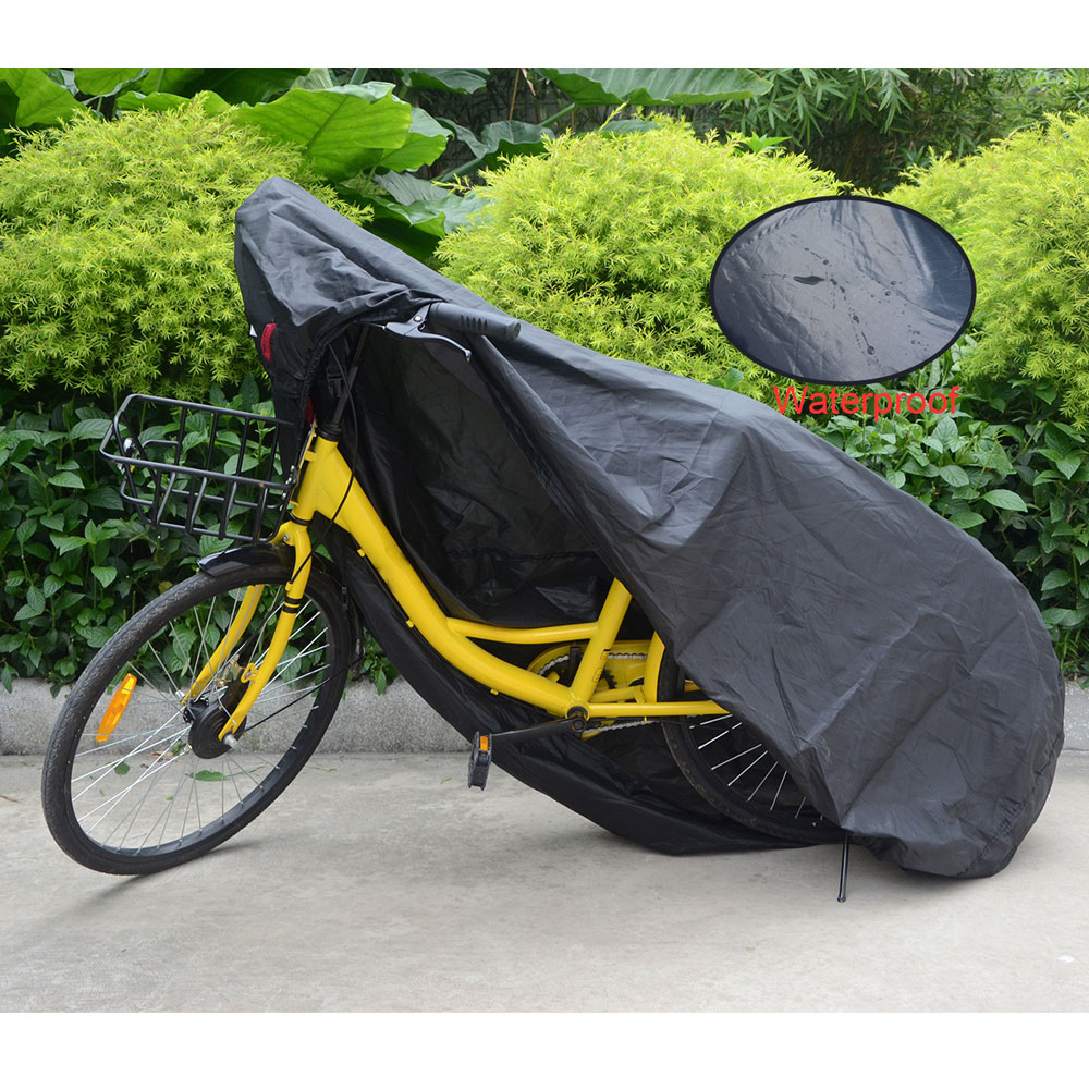 Dsycar 1 set 210d oxford cykelskydd, uv damm sol vindtätt utomhus vattentätt cykelskydd för mountainbikecyklar