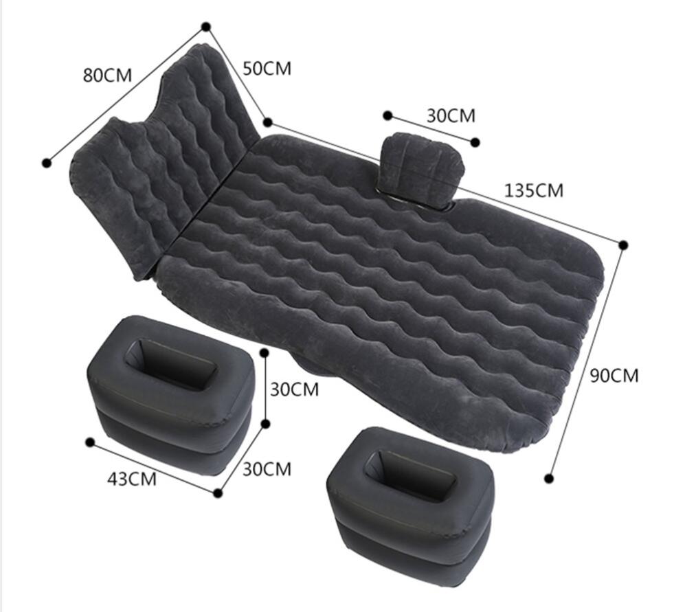 Funda de asiento trasero de coche, colchón de aire de viaje, cama inflable de buena ,