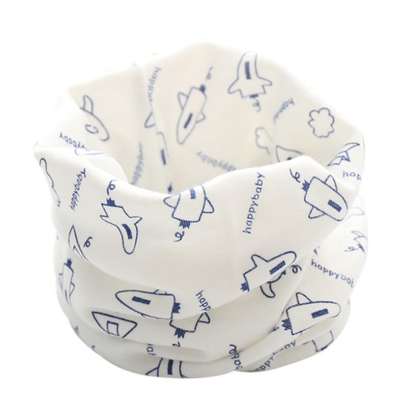 Printemps automne enfants coton écharpe bébé enfants écharpe hiver garçons filles dessin animé écharpes bébé mignon foulard w