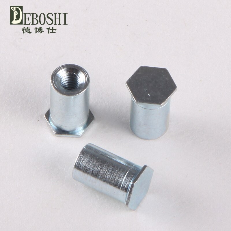 Blind hole pressure riveting stud pressure riveting nut column pressure riveting pieces M2 * 7